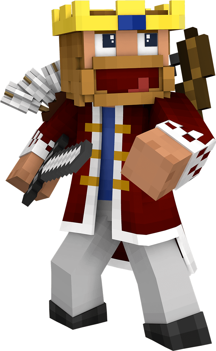 Minecraft Character Png 715 X 1162