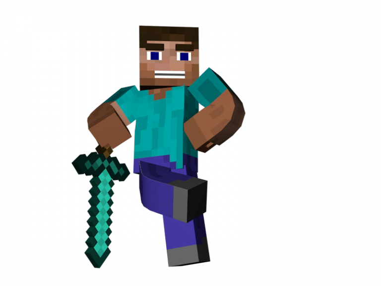 Minecraft Character Png 768 X 576