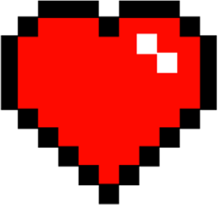 Minecraft Heart Png 904 X 848