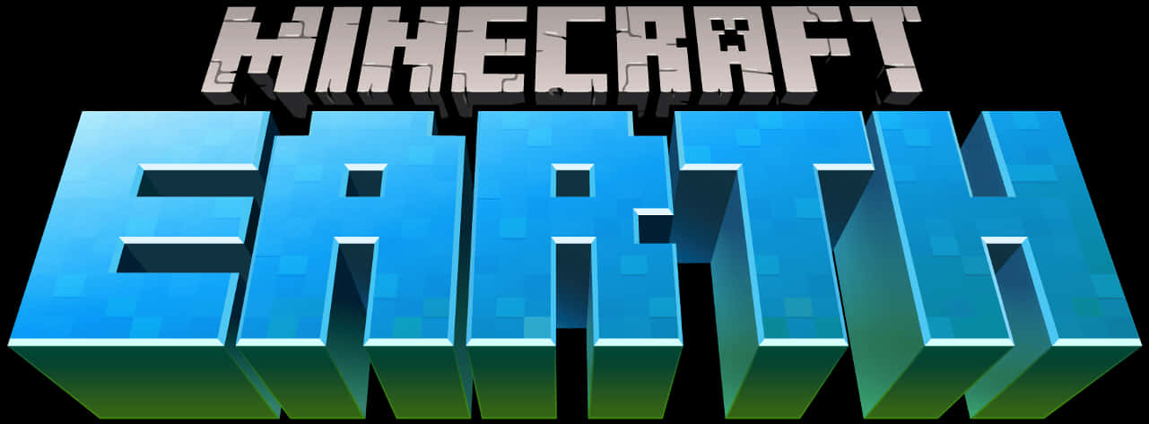 Minecraft Logo Earth