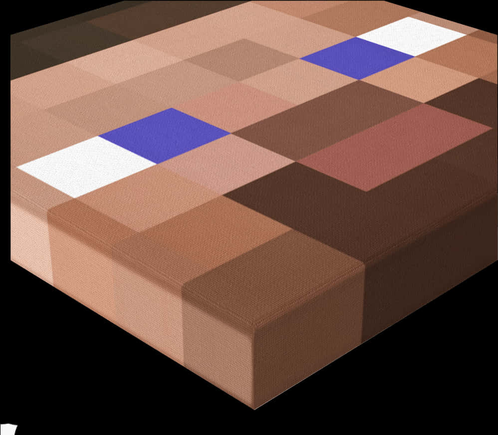 A Square Box With Different Colored Squares