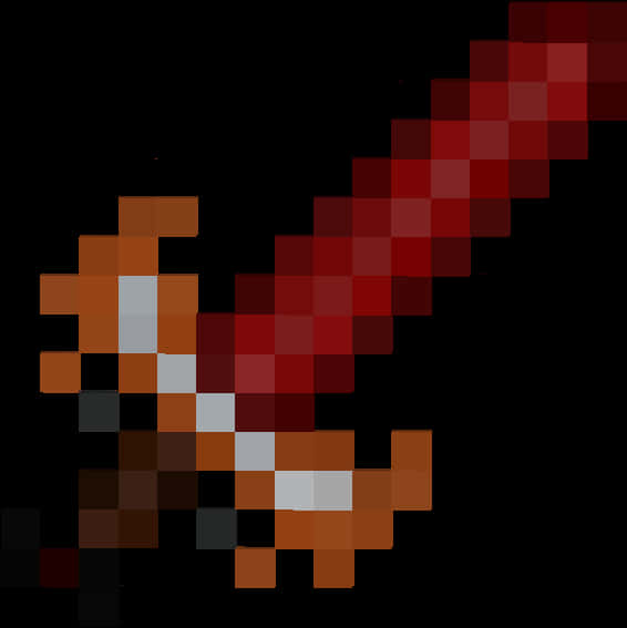 A Pixelated Video Game Sword