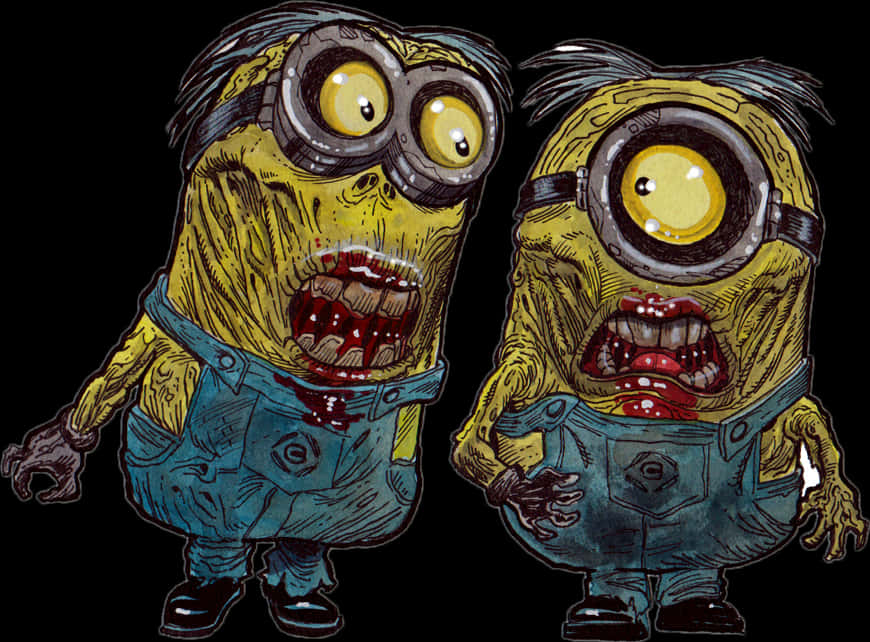 Zombie Minion Pair