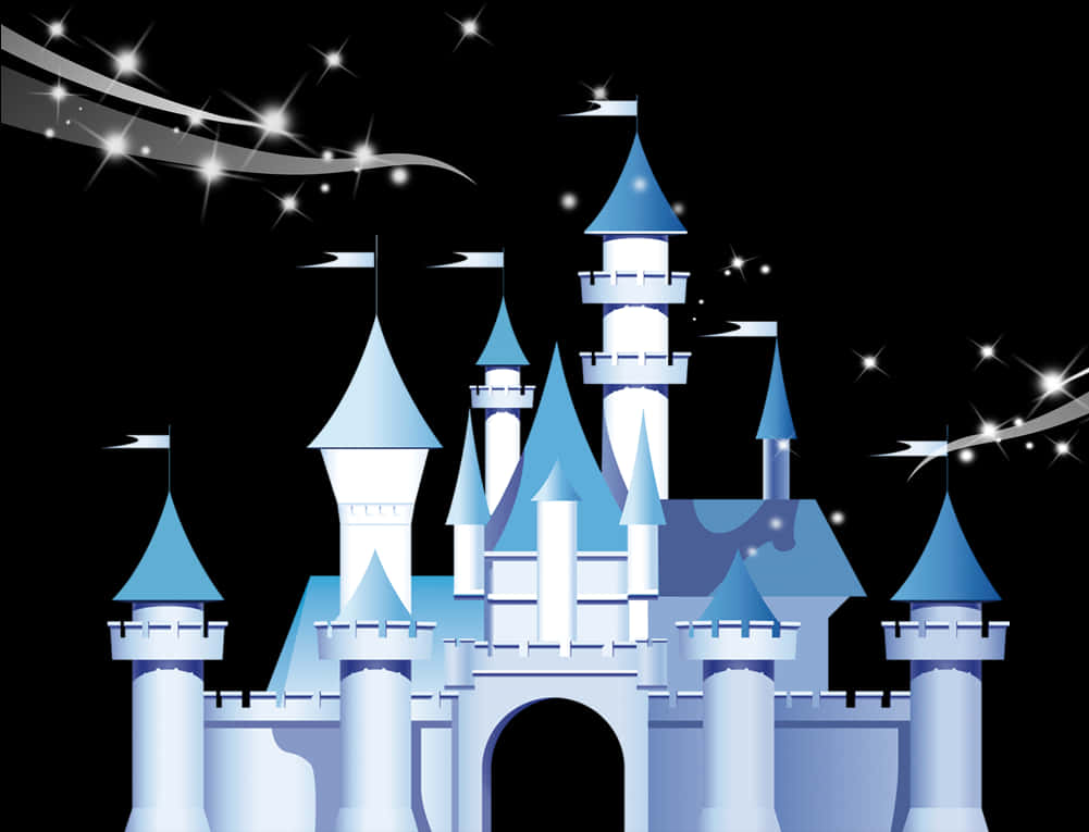 Minnie Mouse Disney Castle