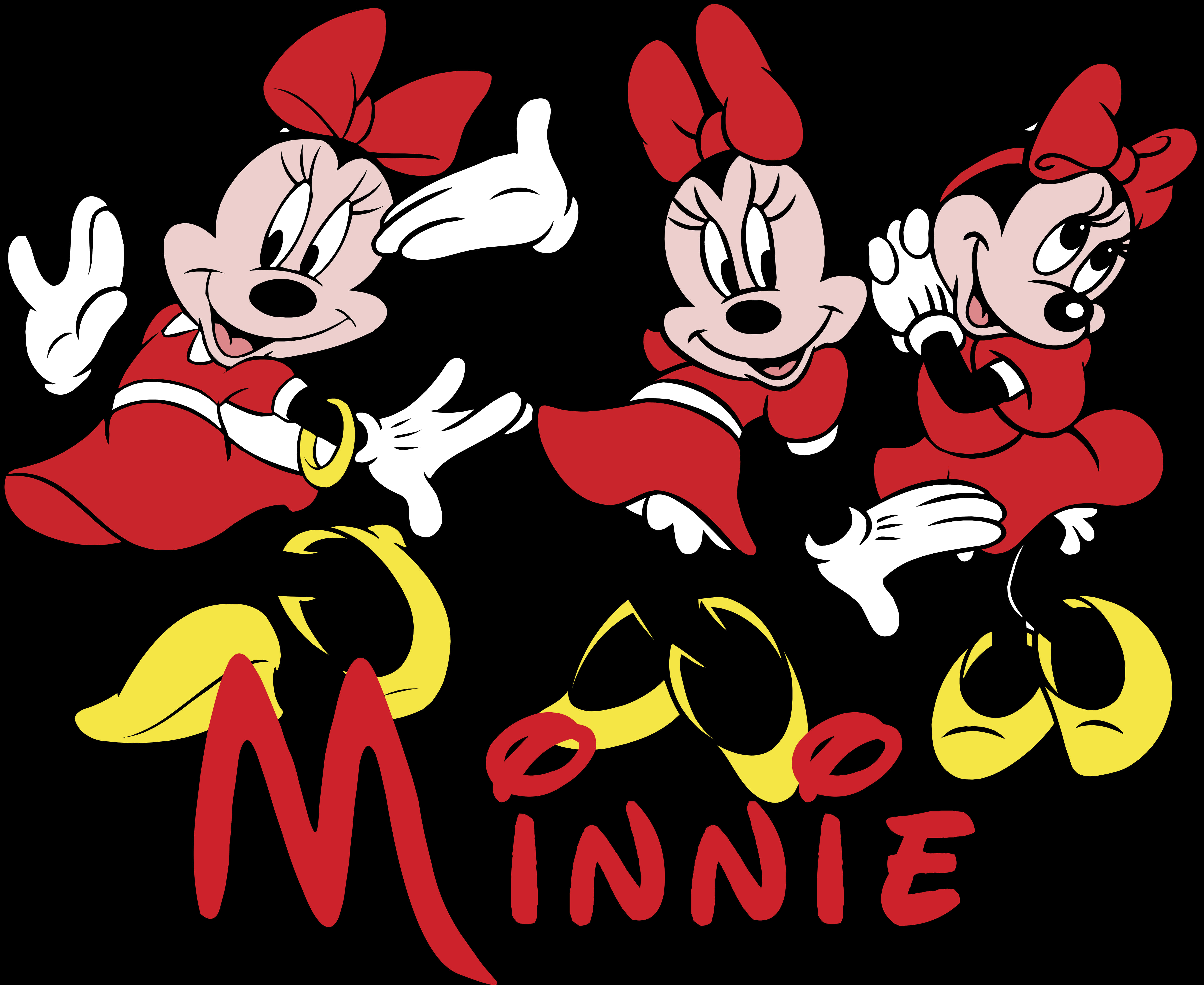 Minnie Mouse Hand Up