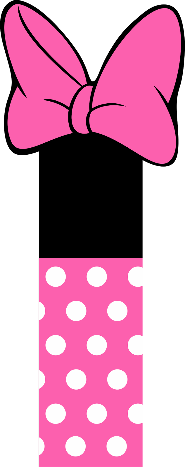A Pink And White Polka Dot Square With A Bow