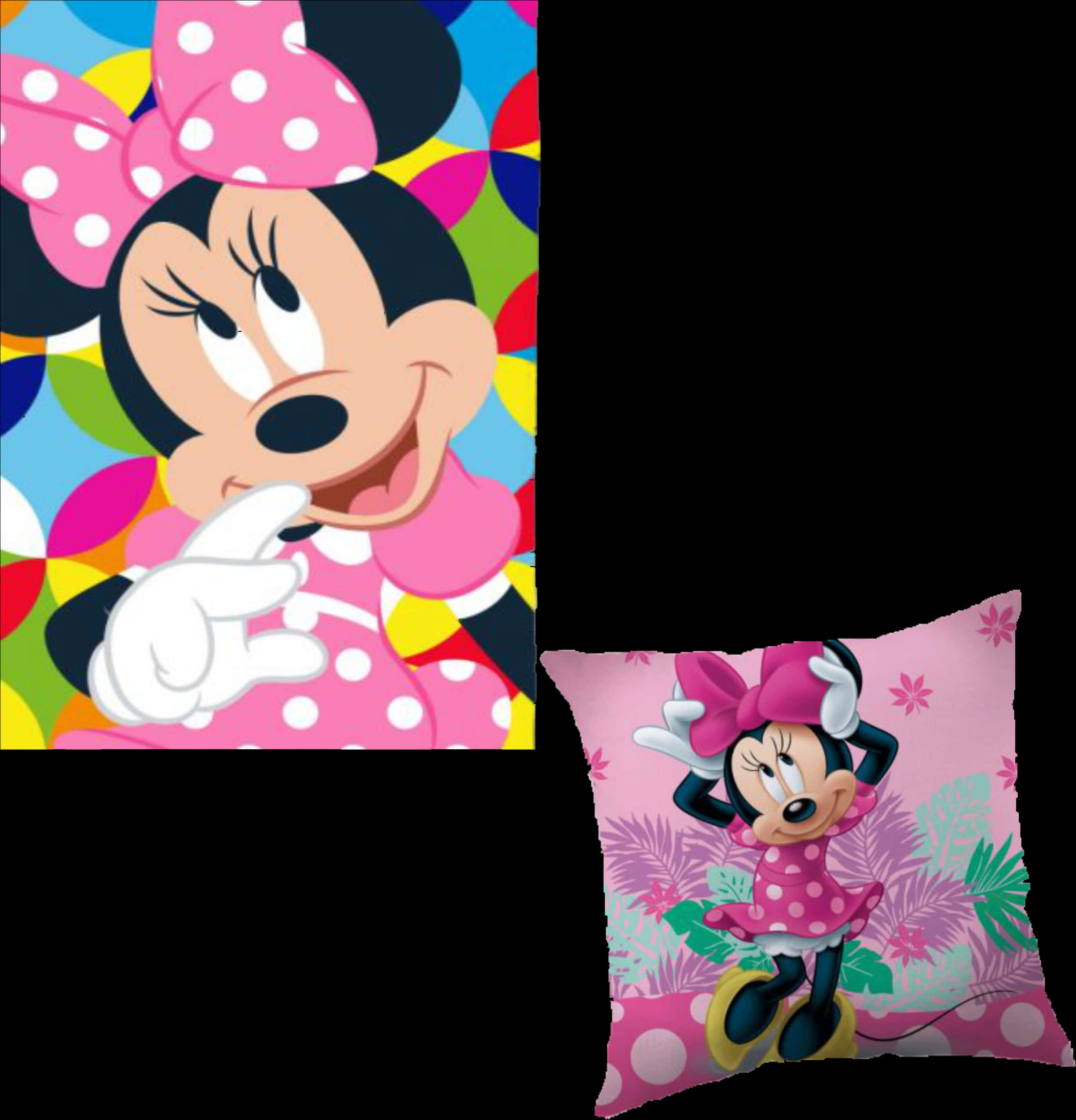Minnie Mouse Pillow Design