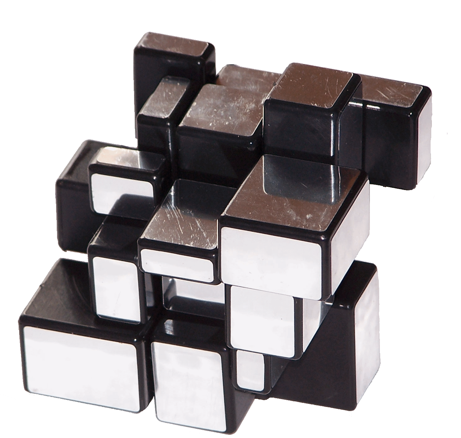 A Black And White Cubes