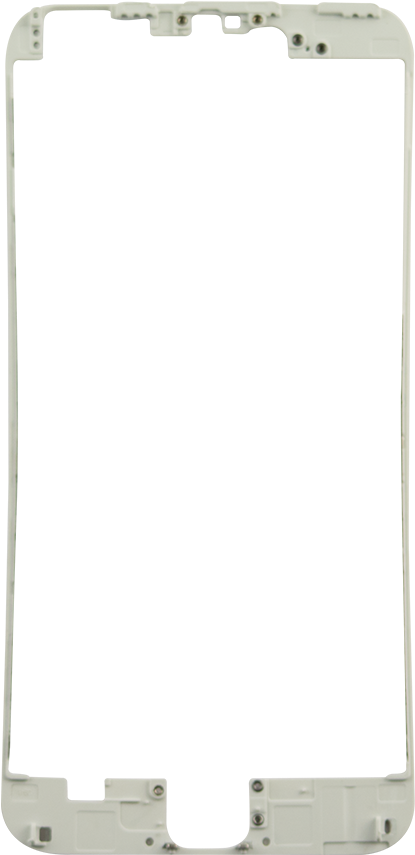A Black Screen With White Border