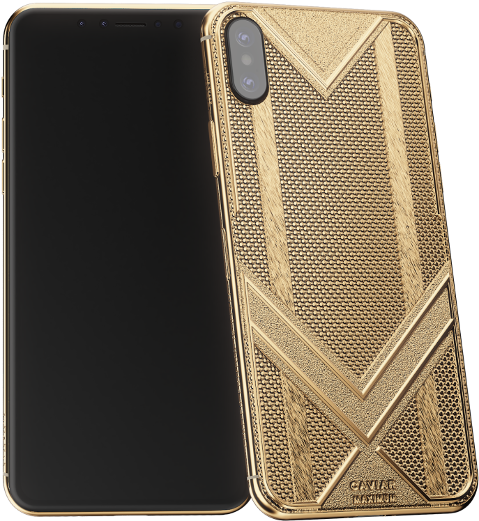 A Gold Cell Phone Case