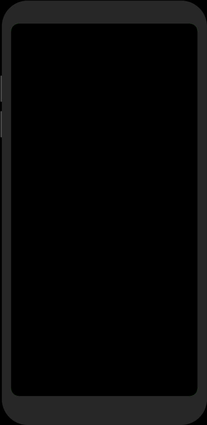 A Black Rectangular Device With A Black Screen