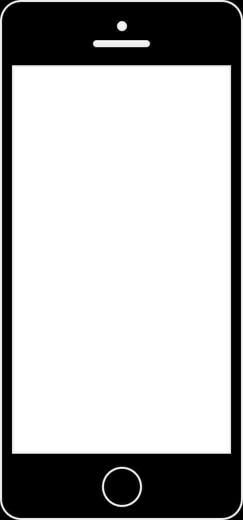 A Black Rectangular Frame With A White Background