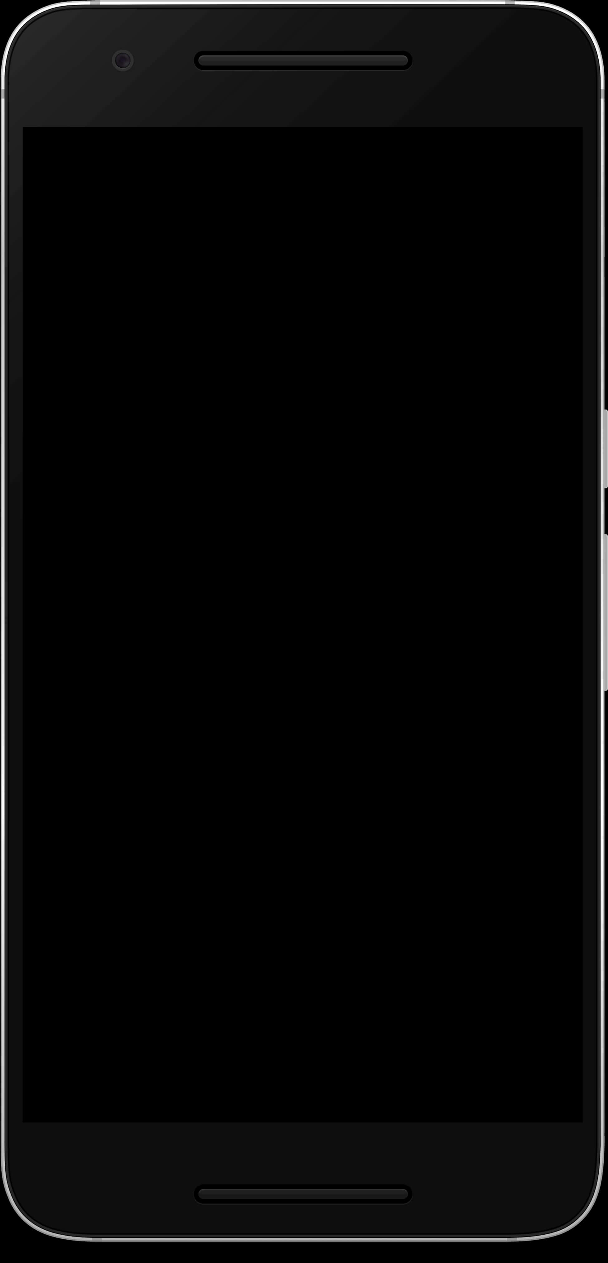 A Black And White Cell Phone