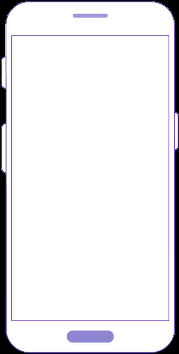 A White Rectangular Object With Purple Outline