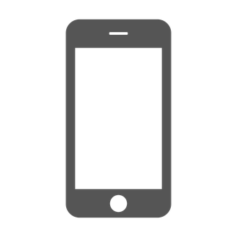 A Cell Phone With A Black Background