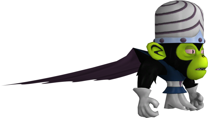 Cartoon Character With A Cape And Mask