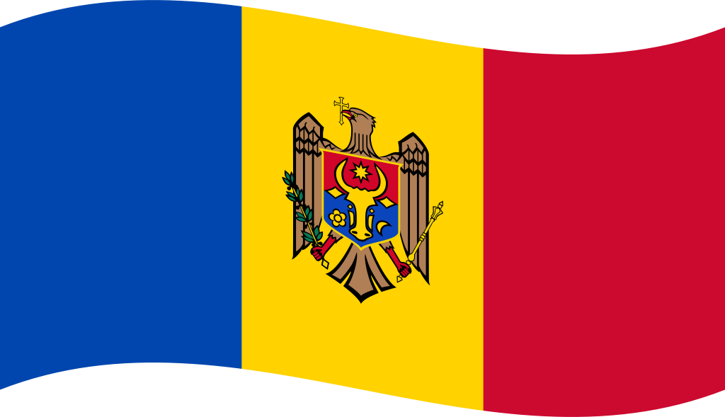 A Flag With A Red Blue And Yellow Flag