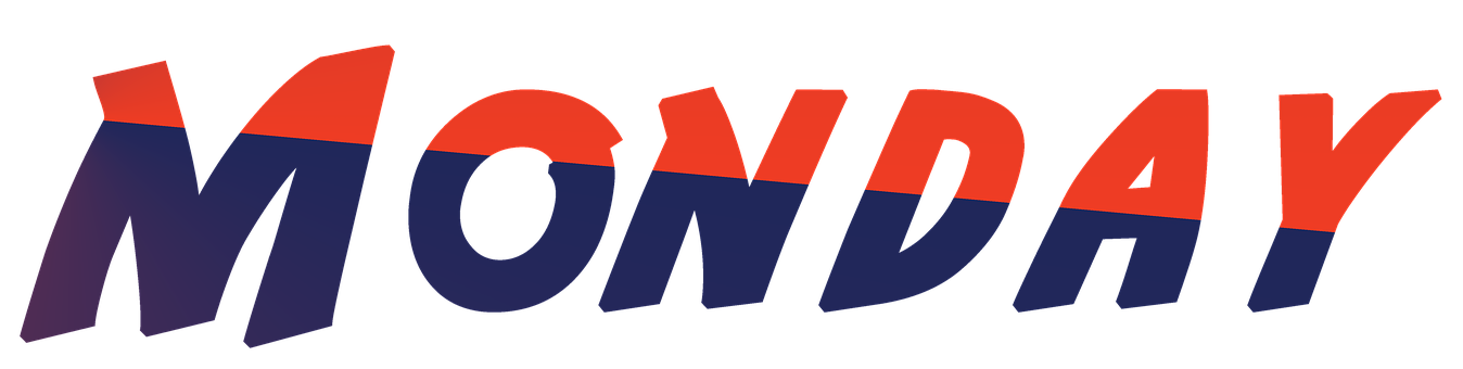 A Blue And Red Logo