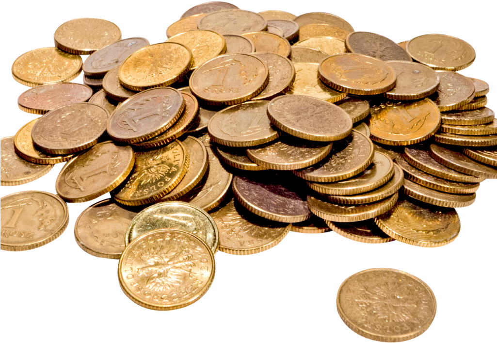 Money Coins Png, Transparent Png