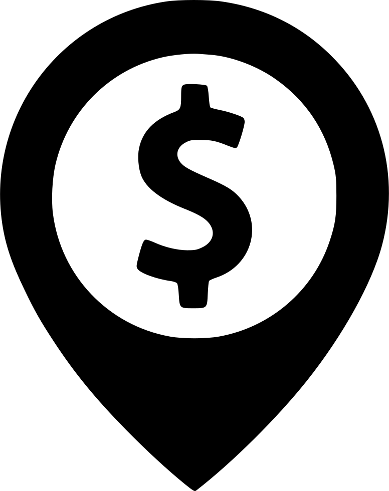 A Black And White Image Of A Dollar Sign