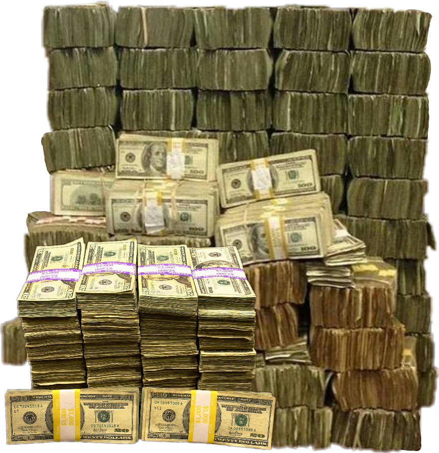 Money Stack Png 863 X 890