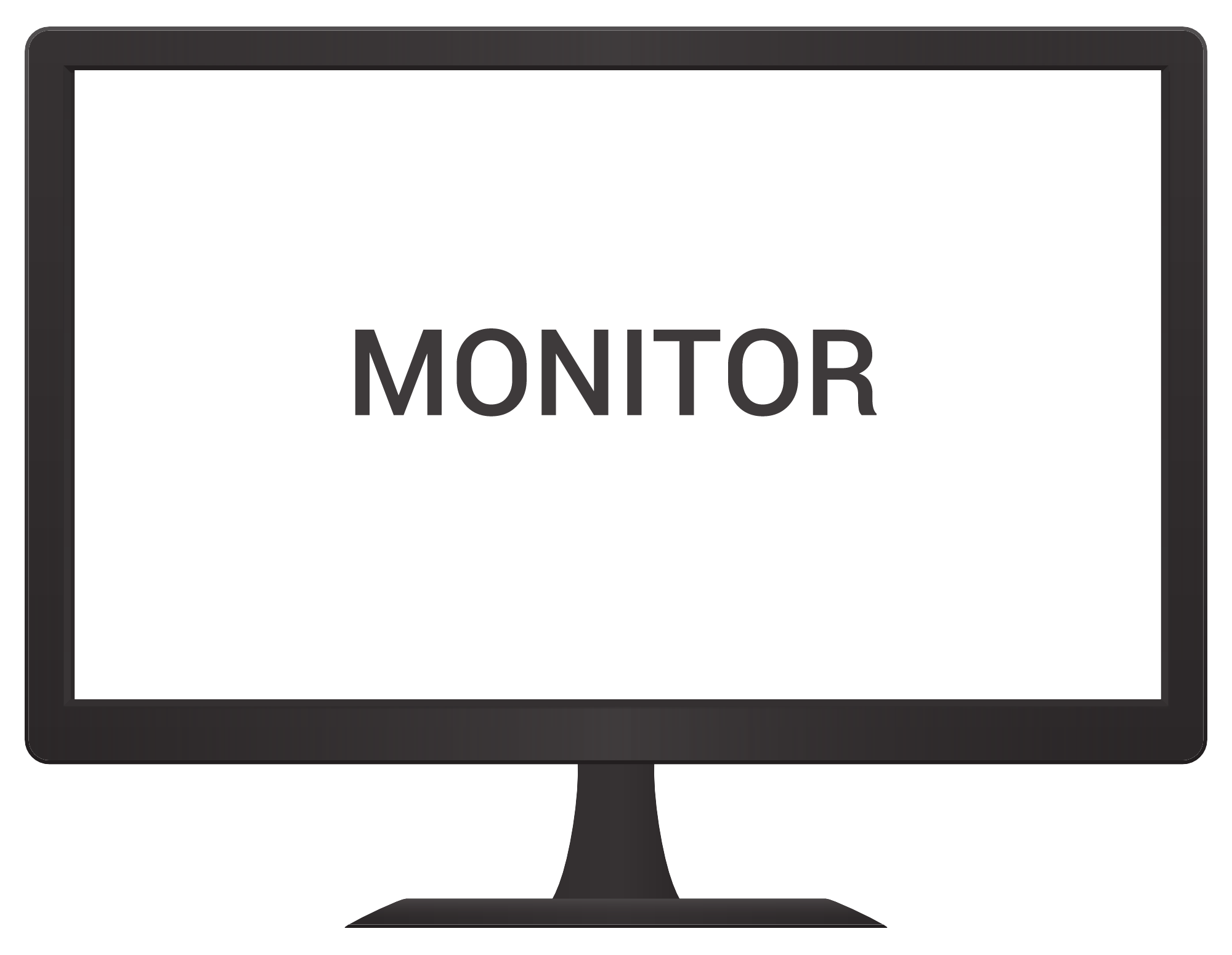 Monitor Png 2000 X 1550