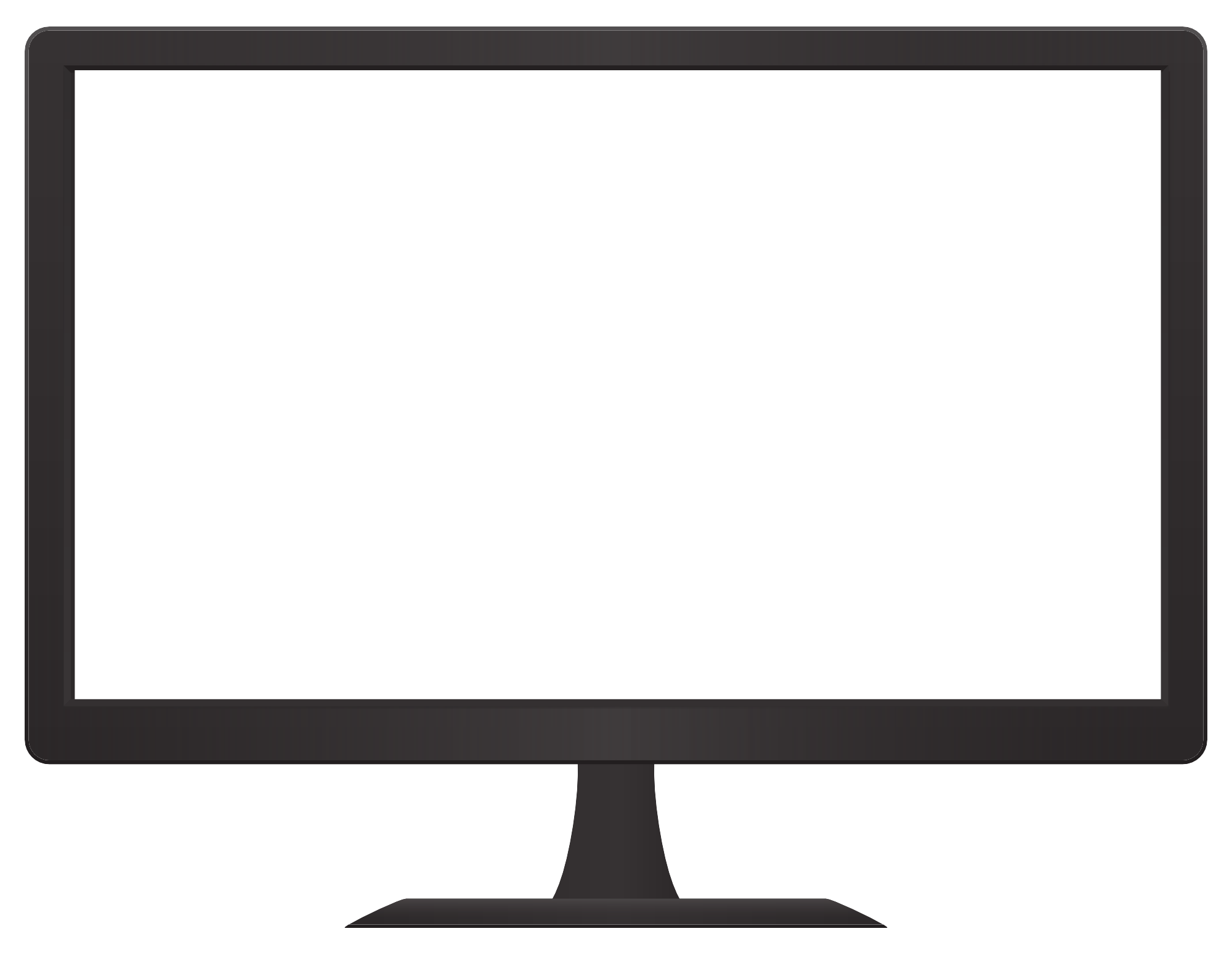 Monitor Png 2000 X 1550