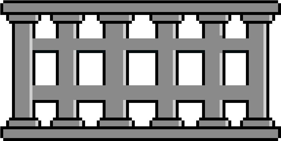 A Grey Grid With Black Squares