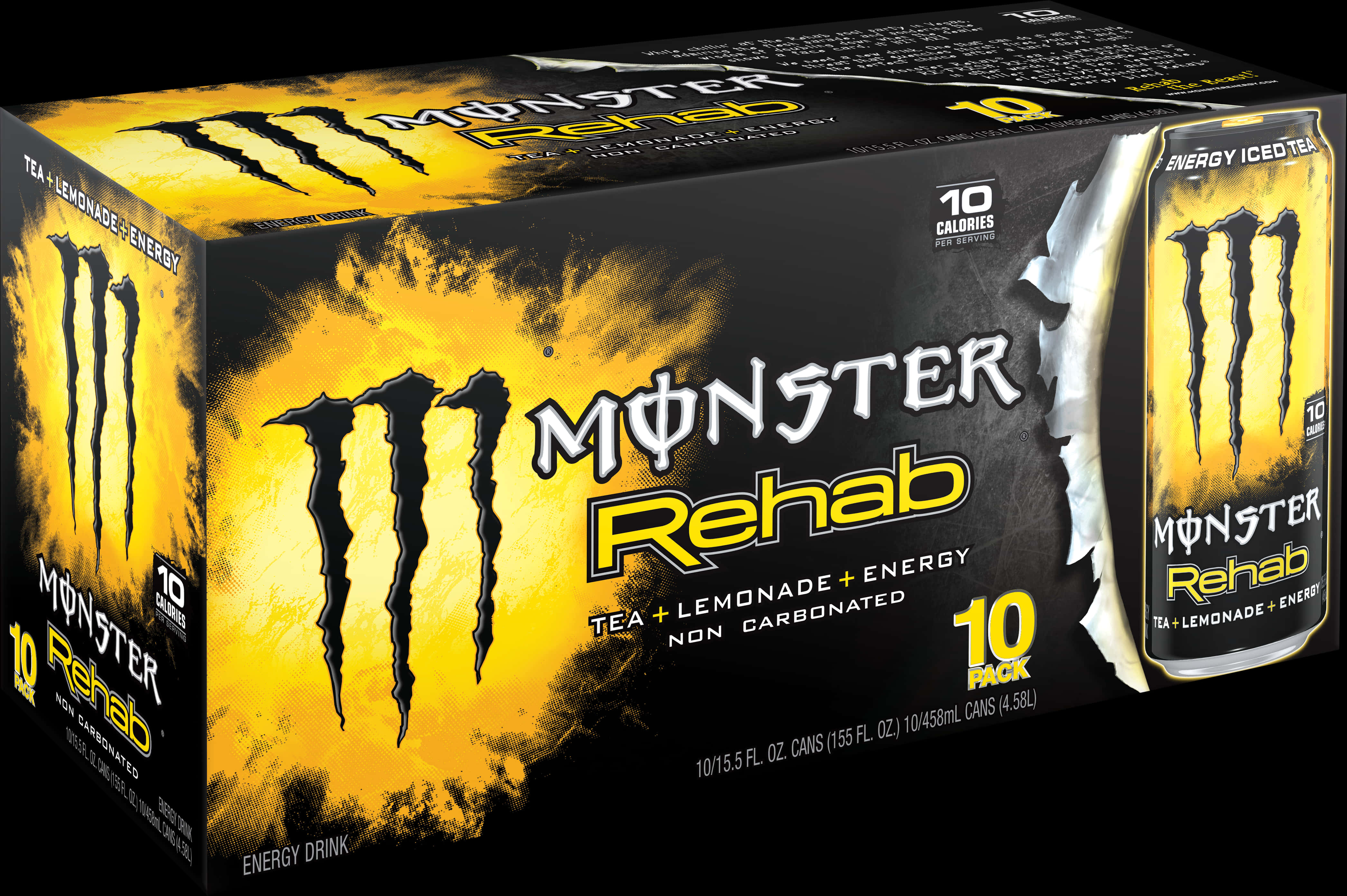 Box Of Monster Energy Drink Rehab