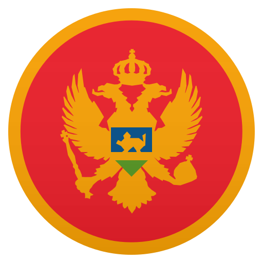 A Red Circle With A Yellow And Red Emblem With A Double Headed Eagle And A Crown