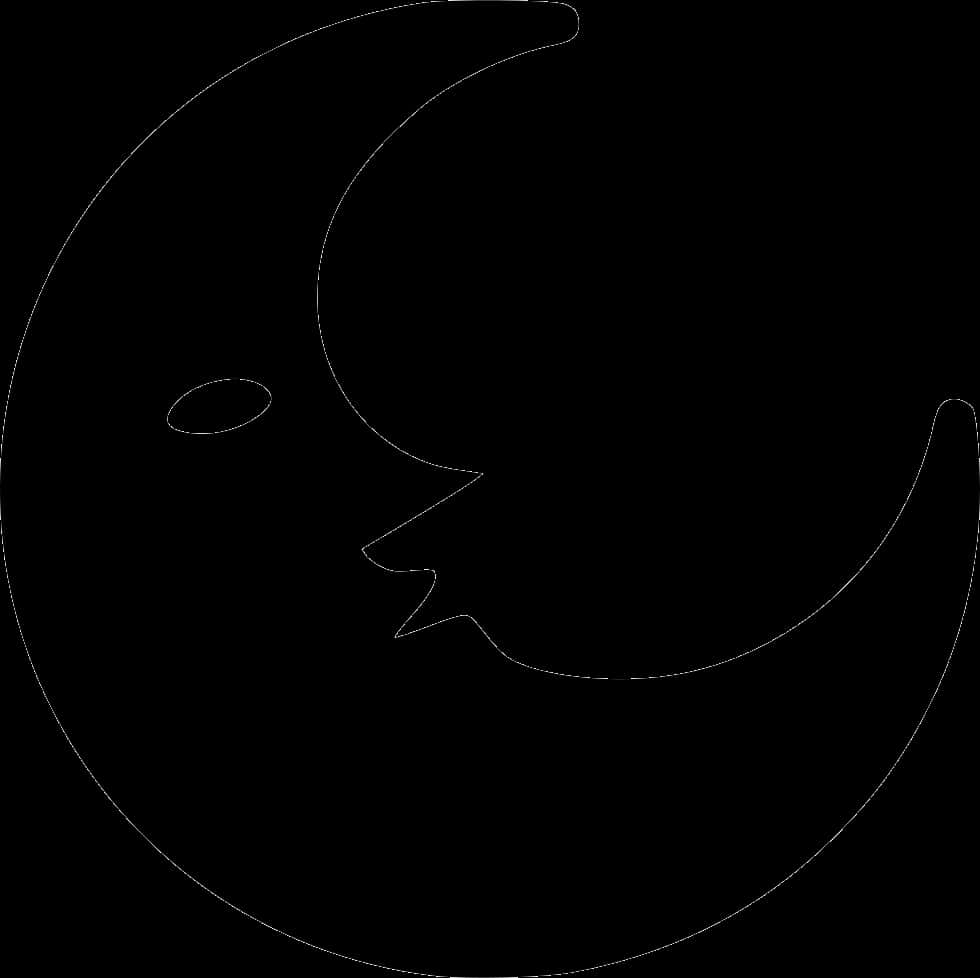 Moon Emoji Png -moon Clipart Transparent Background - Half Moon Png, Png Download
