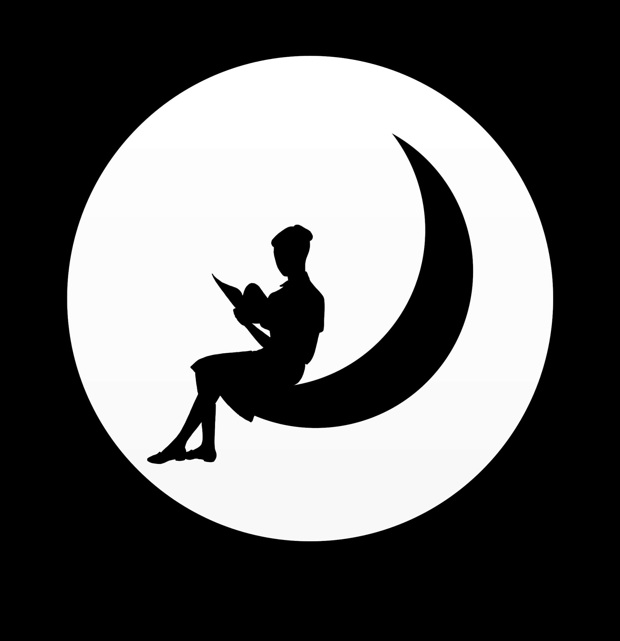 Moon Silhouette Clipart At Getdrawings - Moon And Gril Vector