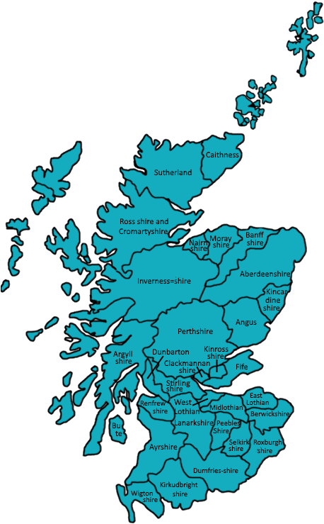 A Map Of The United Kingdom