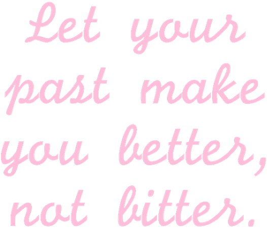 A Group Of Pink Text On A Black Background