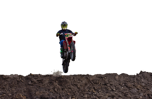 A Person On A Dirt Bike