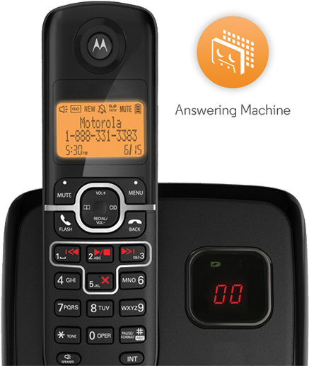 A Cordless Phone With A Display