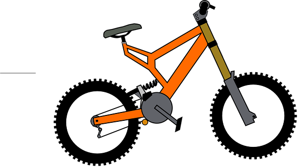 A Drawing Of A Bicycle
