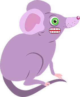Creepy Mouse Cartoon