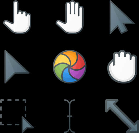 A Computer Mouse Cursors And Arrows