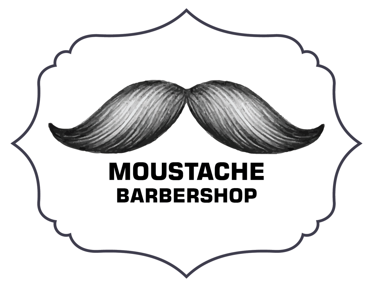 Moustache Barbershop, Hd Png Download