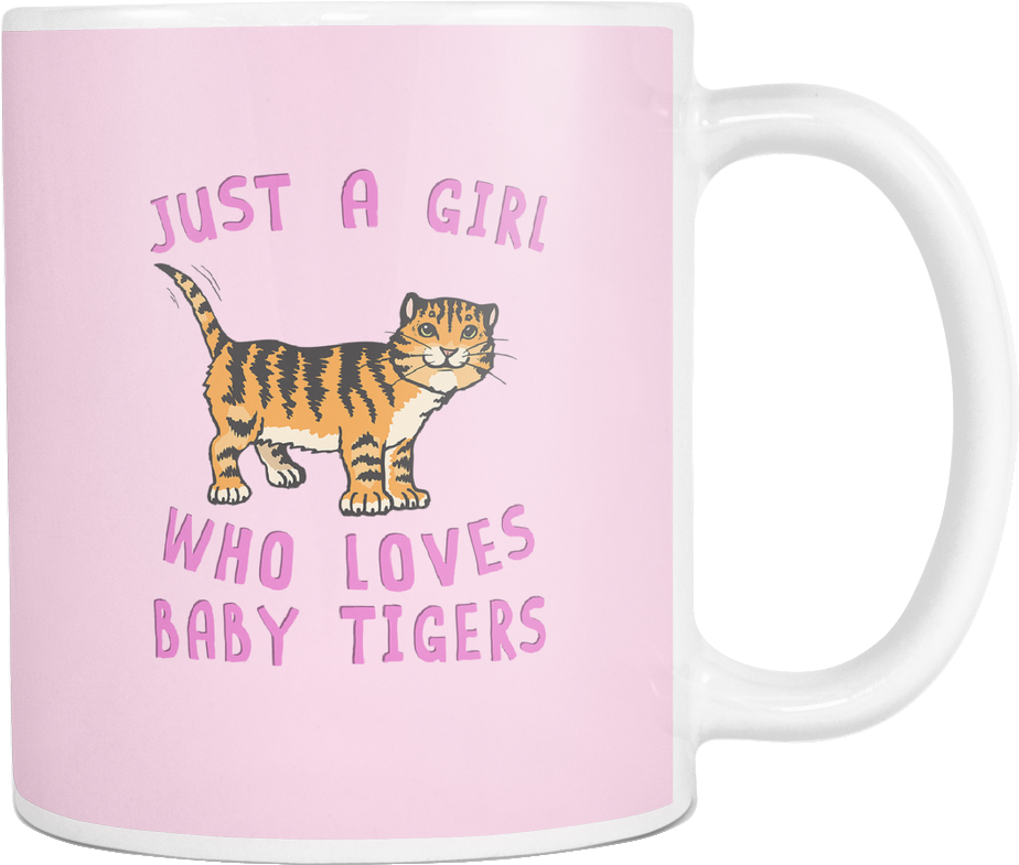 A Mug With A Cat On It
