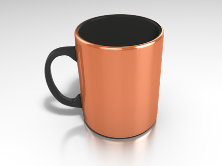 A Close Up Of A Coffee Mug