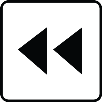 A Black Square With Arrows