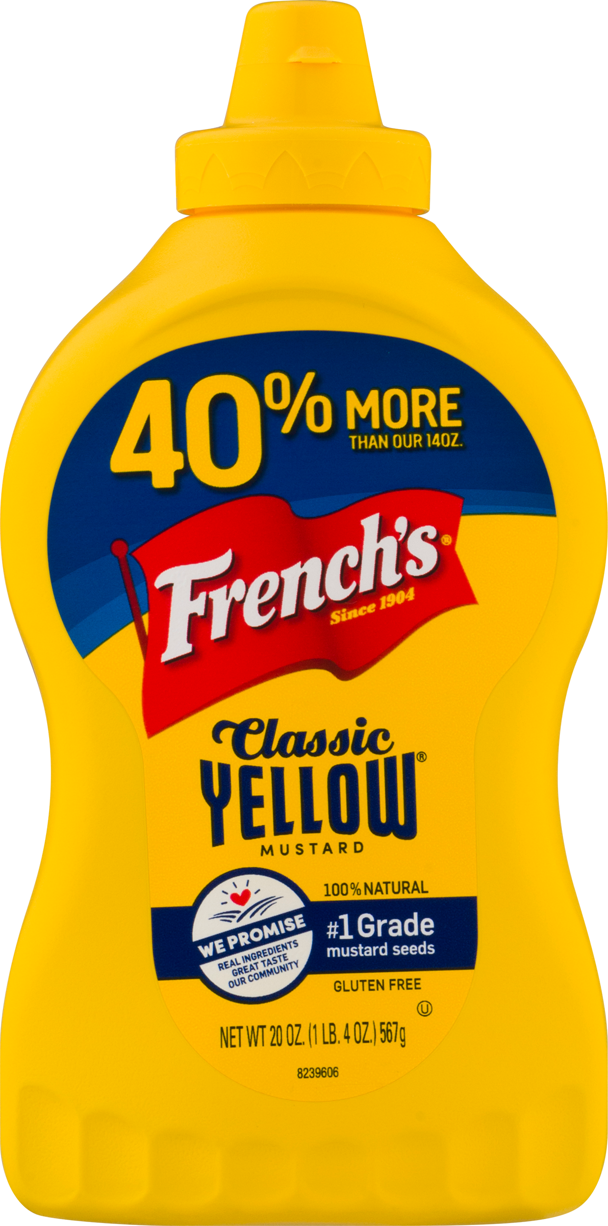 A Yellow Bottle Of Mustard