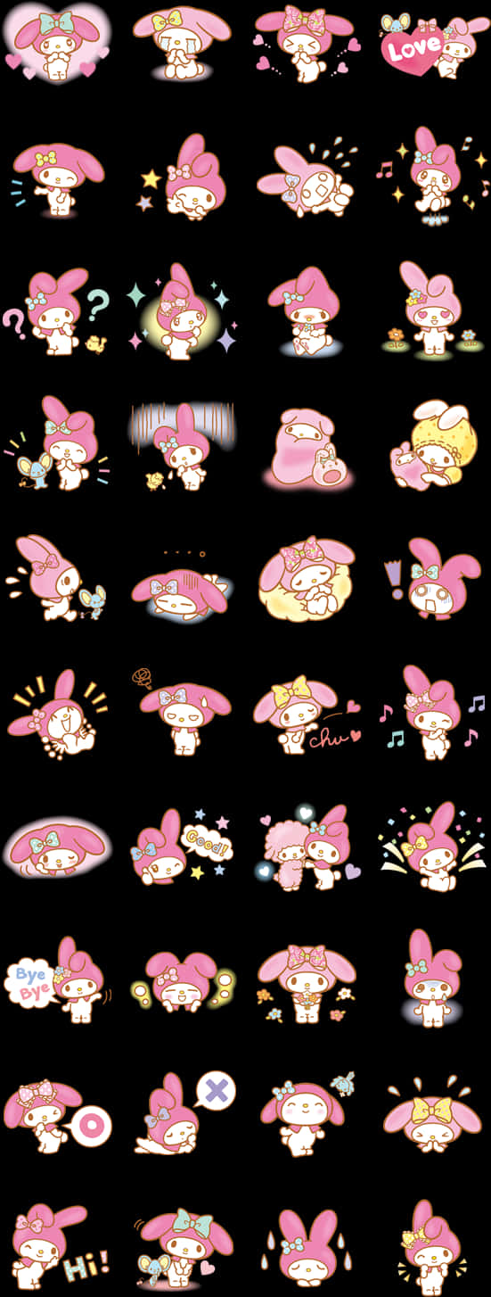 My Melody Png 551 X 1454