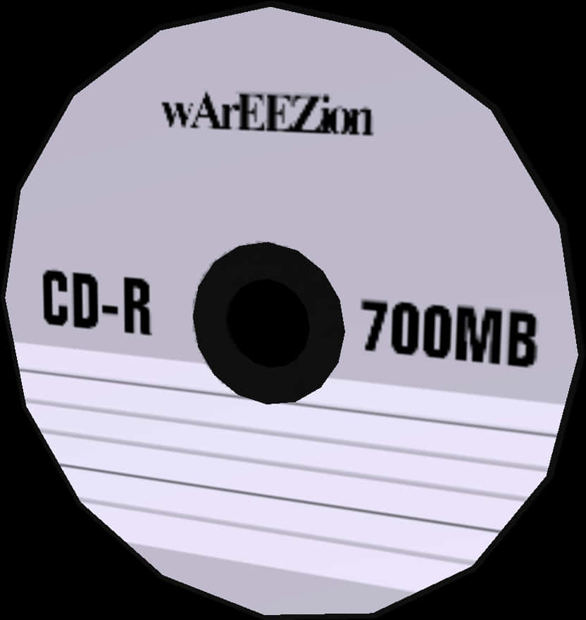 A Close Up Of A Disc