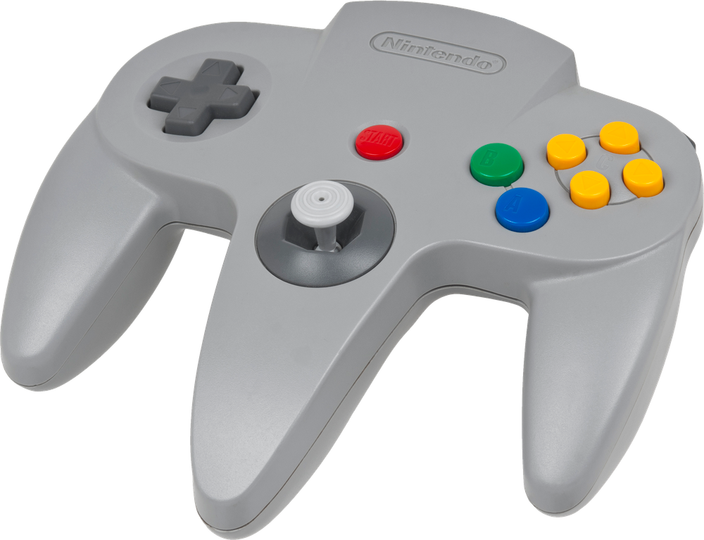 A Grey Video Game Controller