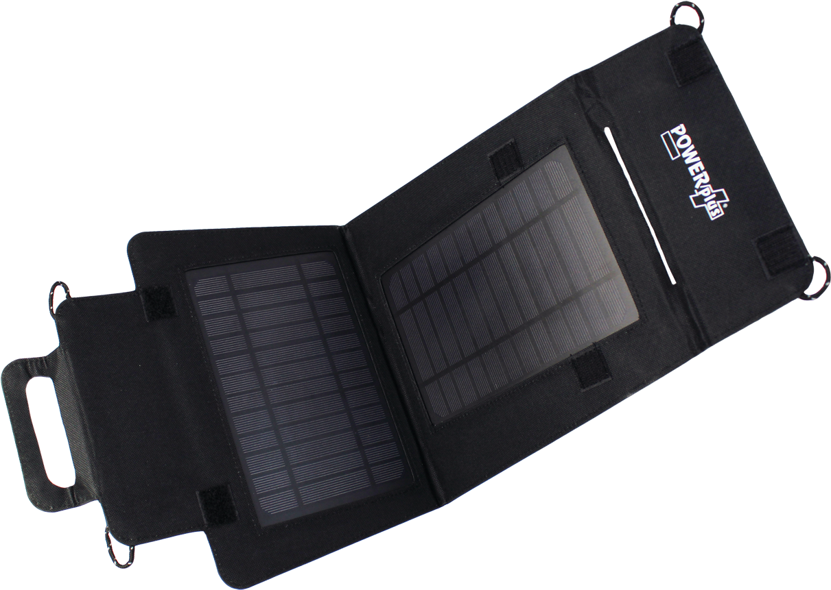 A Solar Panel With A Black Cover
