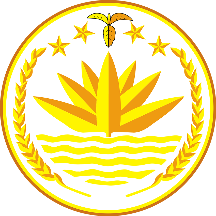 A Yellow And White Circular Logo