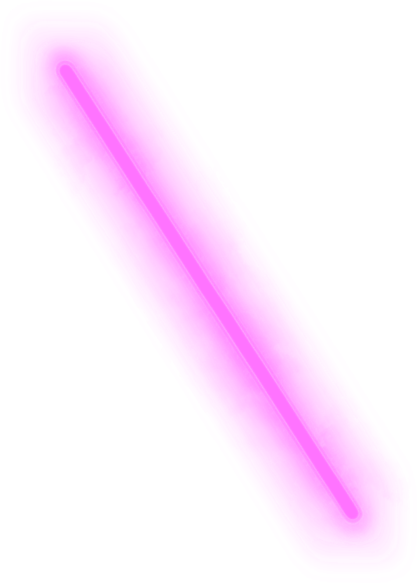 A Purple Light Stick On A Black Background